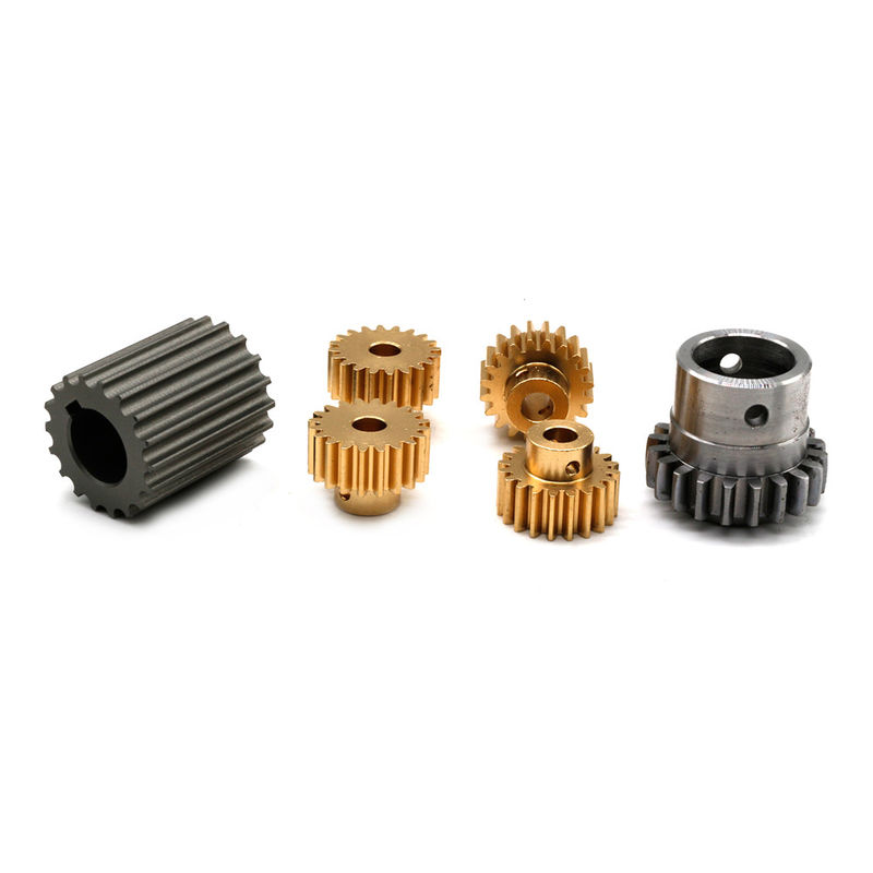 OEM Mecanizado CNC de precisión piezas giratorias engranajes de acero inoxidable de aluminio de latón de bisel de pinón de mecanizado