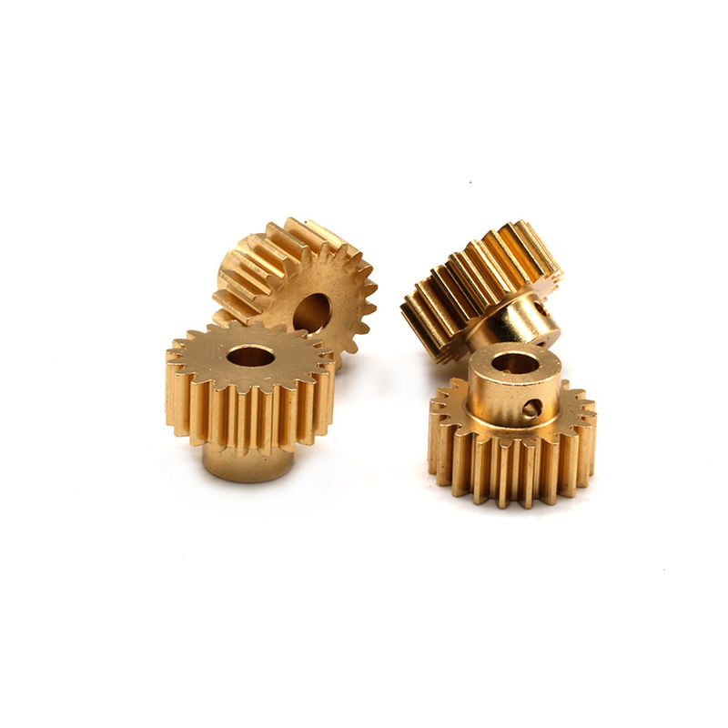 OEM Mecanizado CNC de precisión piezas giratorias engranajes de acero inoxidable de aluminio de latón de bisel de pinón de mecanizado