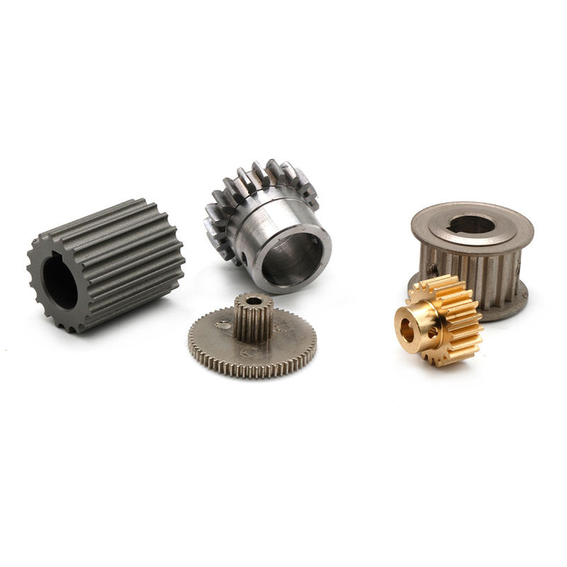OEM Mecanizado CNC de precisión piezas giratorias engranajes de acero inoxidable de aluminio de latón de bisel de pinón de mecanizado