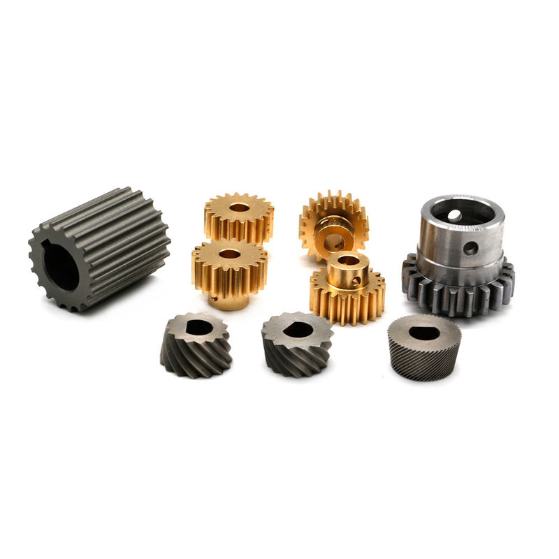 OEM Mecanizado CNC de precisión piezas giratorias engranajes de acero inoxidable de aluminio de latón de bisel de pinón de mecanizado