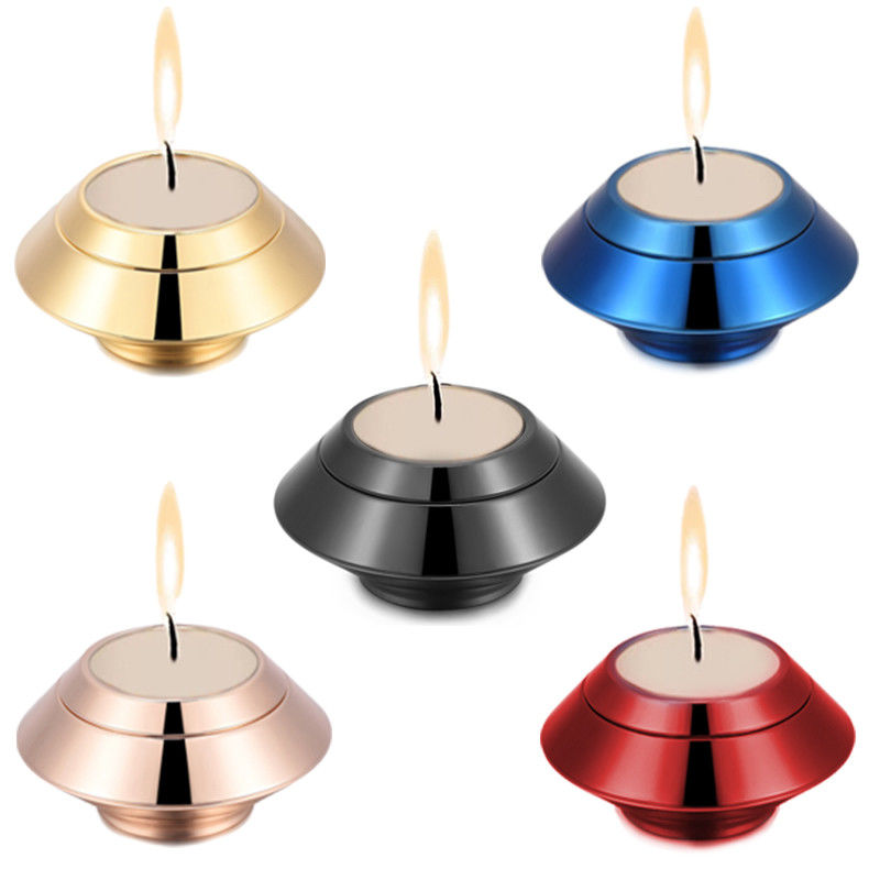 Parte de mecanizado CNC de aluminio personalizado cremación urna conmemorativa recuerdo portavelas cenizas medallón grabado de logotipo gratuito