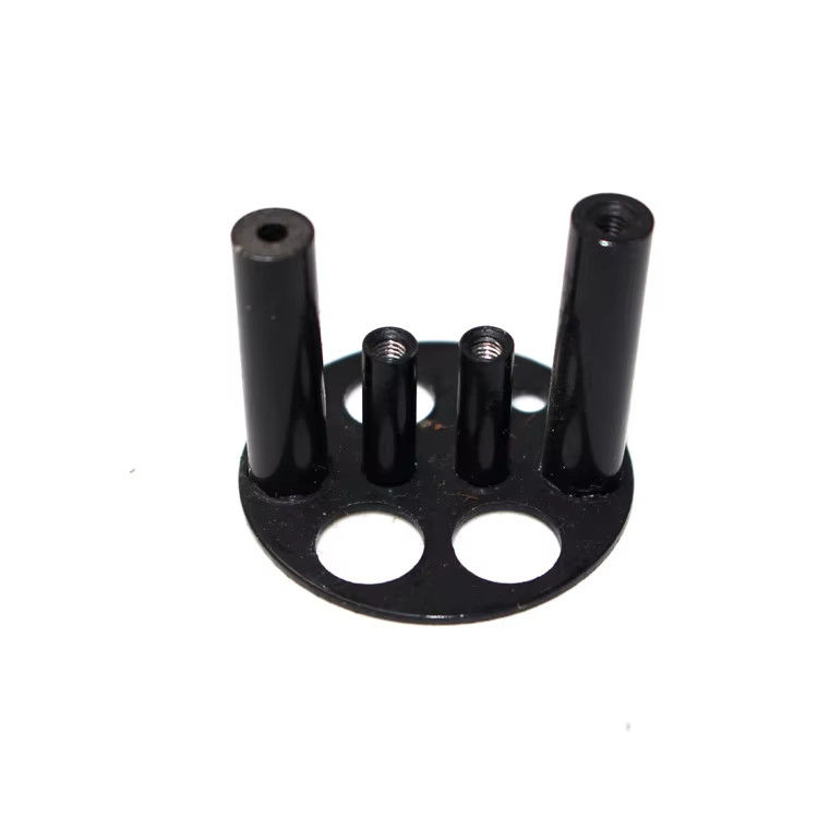 Componentes de acero inoxidable anodizado de alta calidad de aluminio contrabajo lavadoras coloridas de CNC