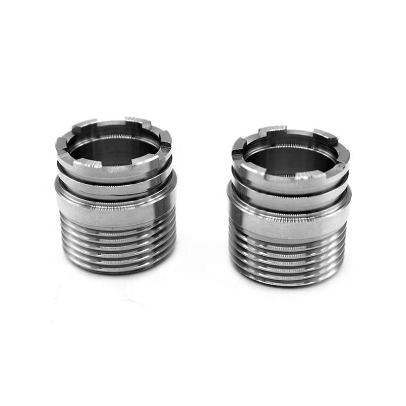 Servicios de mecanizado CNC personalizados para piezas metálicas de aluminio latón acero inoxidable Modelo 3D Perforación-molino y torneado Manufac