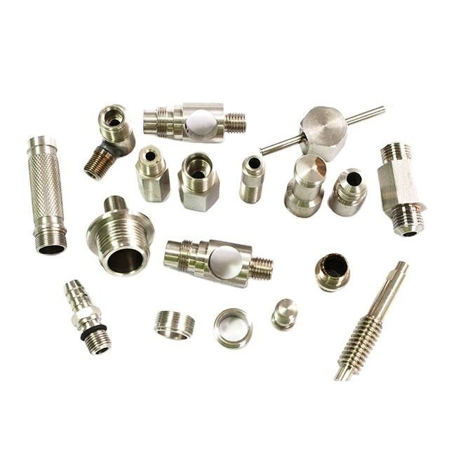 Servicios de mecanizado CNC personalizados para piezas metálicas de aluminio latón acero inoxidable Modelo 3D Perforación-molino y torneado Manufac